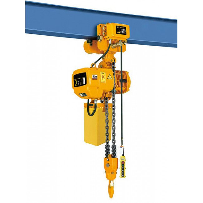 Таль электрическая цепная TOR ТЭЦП (HHBD02-02T) 2,0 т 6 м 380В двухскоростная (серия G)