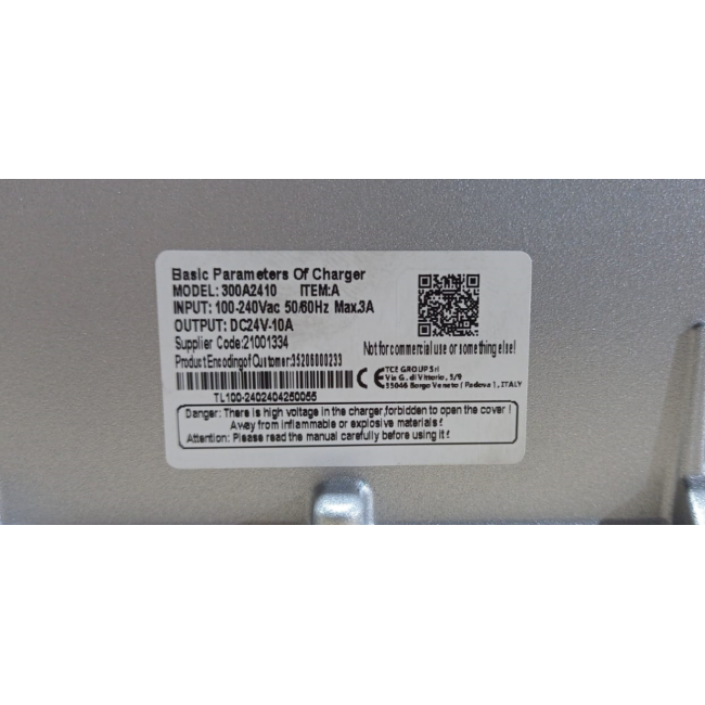 Зарядное устройство для штабелёров CDD15R-EN 24V/10A (Charger External)