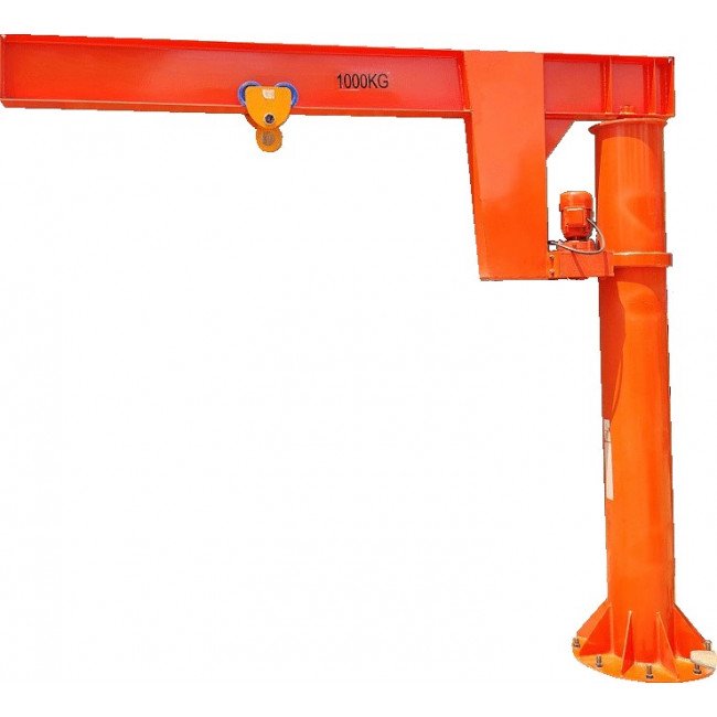 Кран консольный поворотный электрический TOR JIB г/п 3000 кг, высота 3 м, стрела 3 м