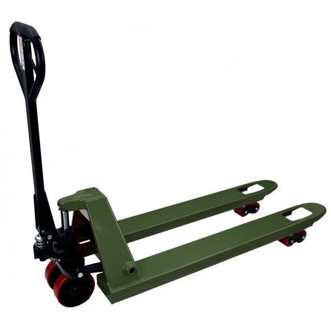 Тележка гидравлическая 3000 кг 1150 мм полиуретановые колеса TOR AC (серия D)