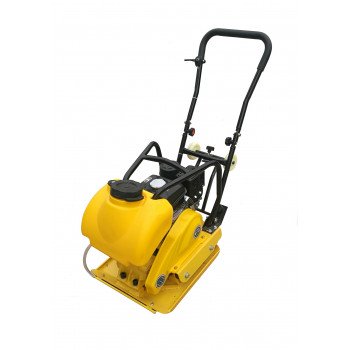 Виброплита TOR C-80T(R) 77 кг, 13,5кН (Loncin) бак, коврик, колесный комплект