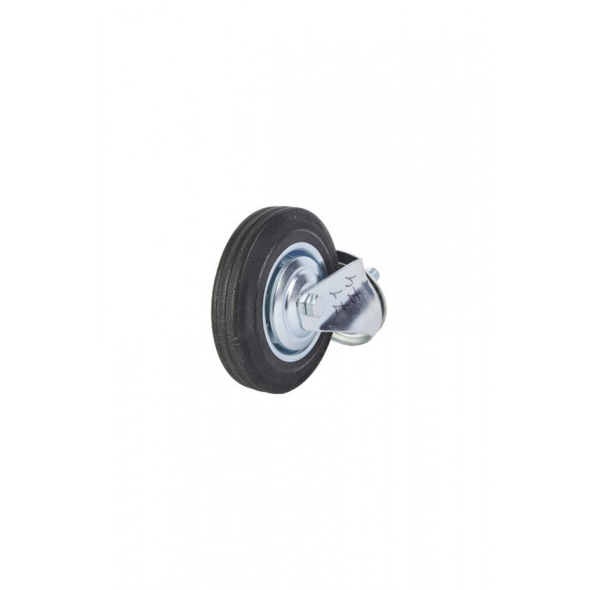 Колесо поворотное SCt 63 160 мм резина с болтом (F)