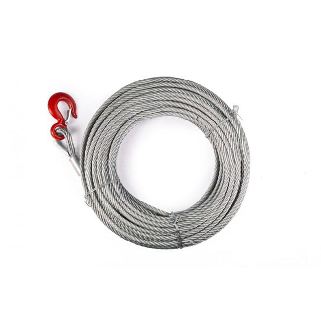 КАНАТ 20 м для лебёдки TOR МТМ 800 0,8 т (тип ZNL) d=8,3мм
