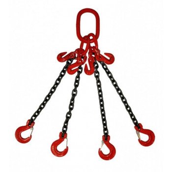 Строп цепной TOR 4СЦ г/п 17,0 т 3,0 м с укорачивающими крюками