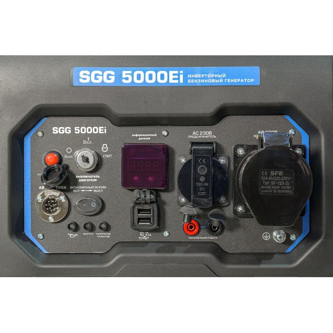 Бензогенератор инверторный SGG 5000Ei