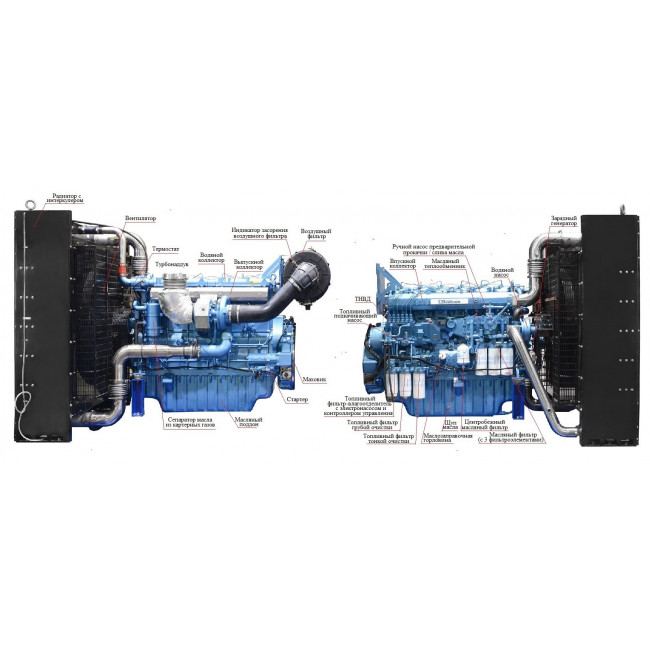 Двигатель Baudouin 6M33G715/5