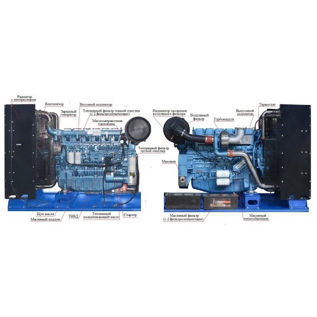 Двигатель Baudouin 6M21G440/5