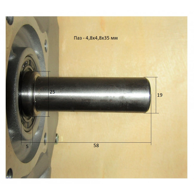 Двигатель бензиновый TSS KM210C (Q-тип, Ø 19,05 mm)