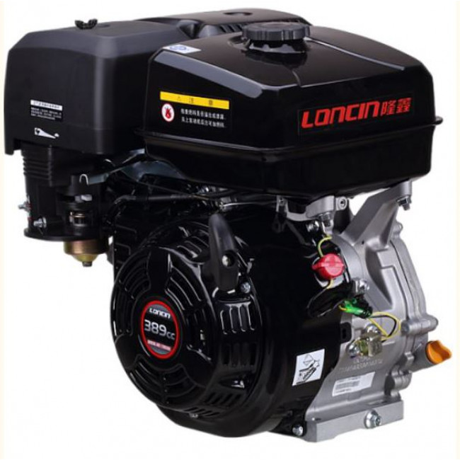 Двигатель бензиновый Loncin G390F (A type) D25/Engine Loncin G390F (A type) D25