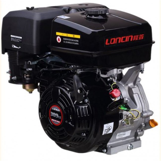 Двигатель бензиновый Loncin G390F (A type) D25/Engine Loncin G390F (A type) D25