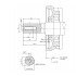 Двигатель бензиновый Loncin G420F (A type) D25/Engine Loncin G420FA (A type) D25