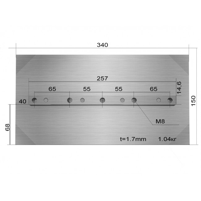 Лопасти для TSS DMD1000 (к-т из 4 лопастей)