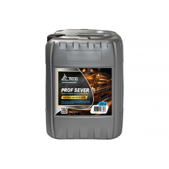 Масло полусинтетическое ТСС Проф Север SAE 10W40 CI-4 канистра 20л/Motor oil 20liter can