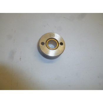 Ролик подающий под порошковую проволоку (30-10-12) 1.6/2.0 / Feed roller (1.6/2.0 flux type, 30х10х12)