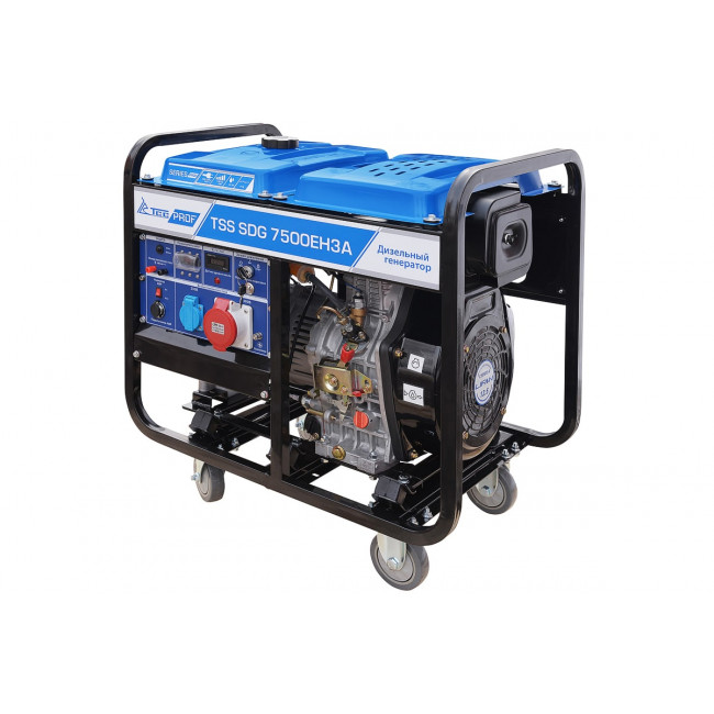 Дизель генератор TSS SDG 7500EH3A