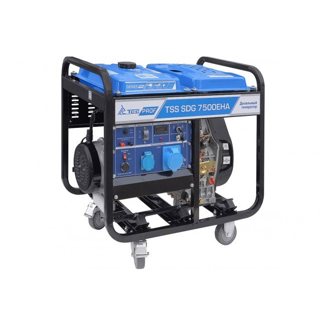 Дизель генератор TSS SDG 7500EHA
