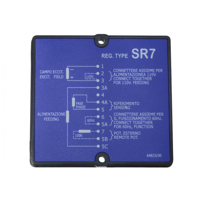 Регулятор напряжения Mecc Alte SR7-2G /SR7-2G AVR