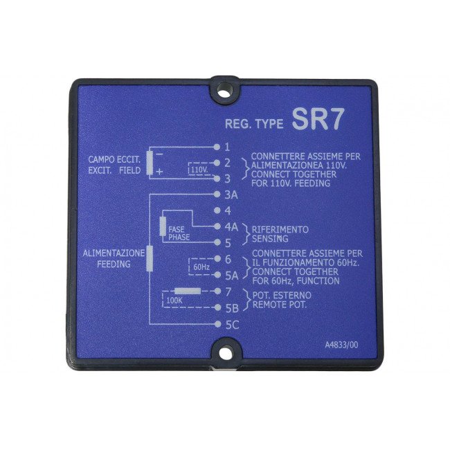 Регулятор напряжения Mecc Alte SR7-2G /SR7-2G AVR