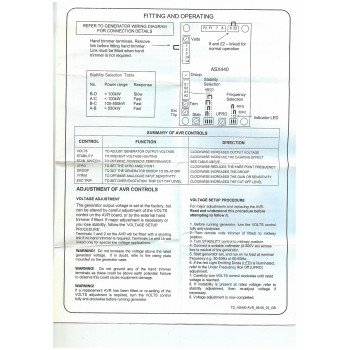 Регулятор напряжения AS440/ AVR AS440/KRS440B