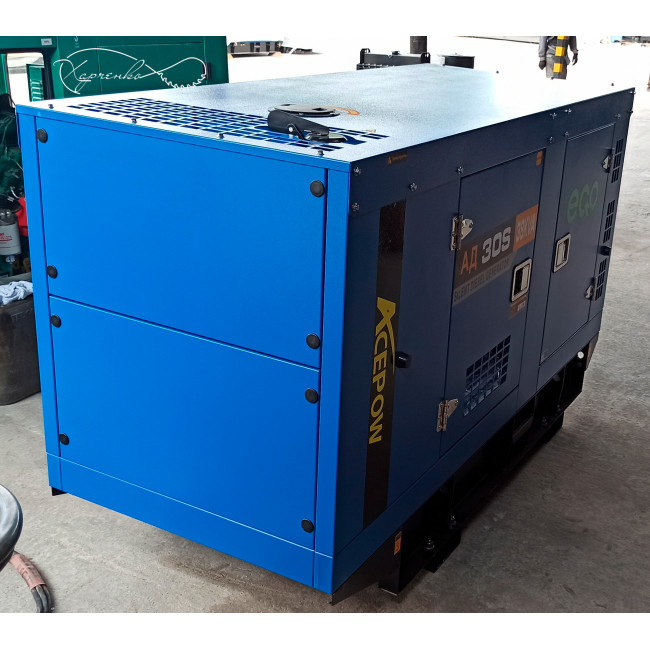 Дизельный генератор EcoPower АД30-T400 в кожухе