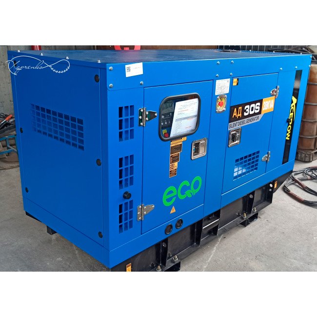 Дизельный генератор EcoPower АД30-T400 в кожухе