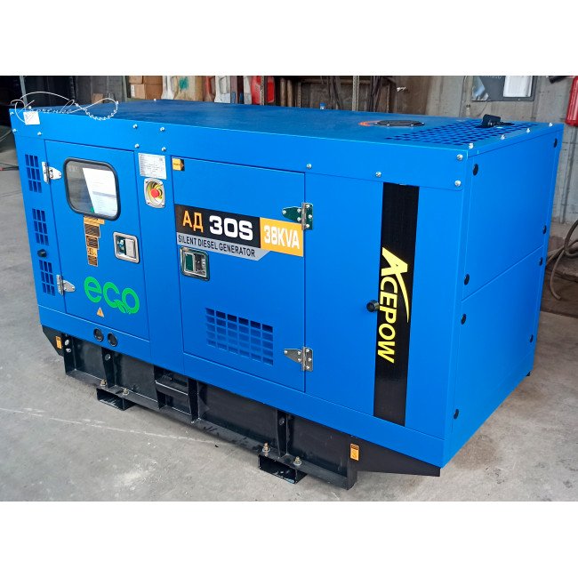 Дизельный генератор EcoPower АД30-T400 в кожухе