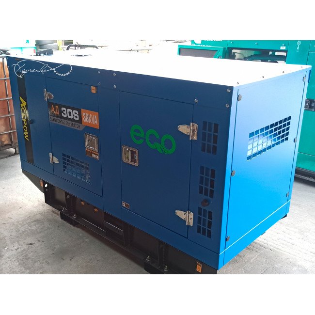 Дизельный генератор EcoPower АД30-T400 в кожухе