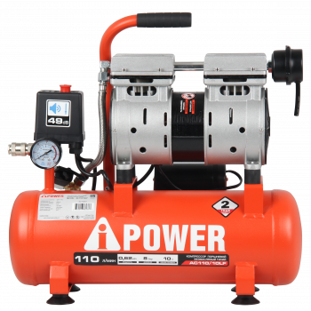 Компрессор поршневой  безмасляный A-iPower AC110/10LF
