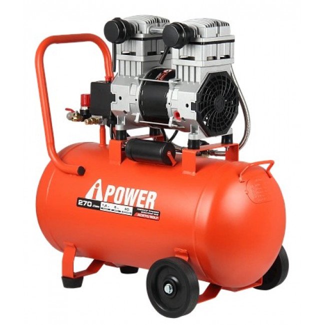 Компрессор поршневой безмасляный A-iPower AC270/50LF