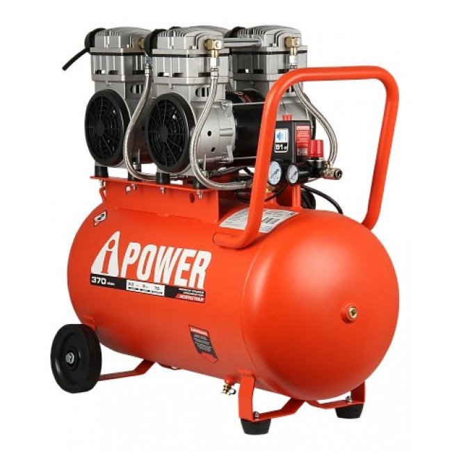 Компрессор поршневой безмасляный A-iPower AC290/50LF