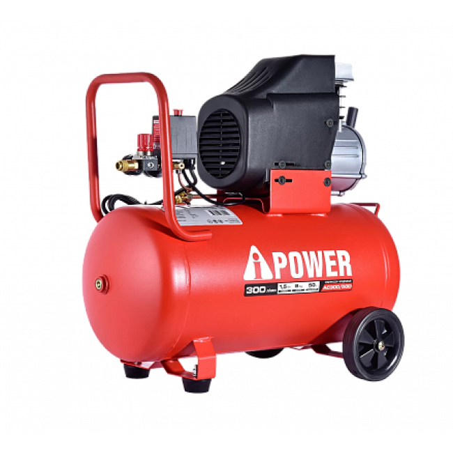 Компрессор поршневой масляный ременной A-iPower AC300/50D