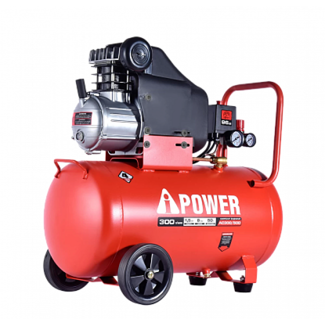 Компрессор поршневой масляный ременной A-iPower AC300/50D