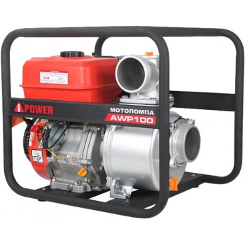 Мотопомпа бензиновая для чистой воды A-iPower AWP100