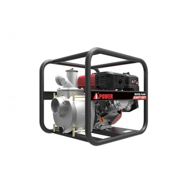 Мотопомпа бензиновая для грязной воды A-iPower AWP100T