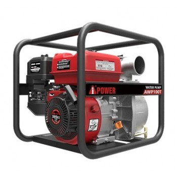 Мотопомпа бензиновая для грязной воды A-iPower AWP100T