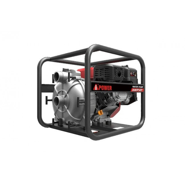 Мотопомпа бензиновая для грязной воды A-iPower AWP50T