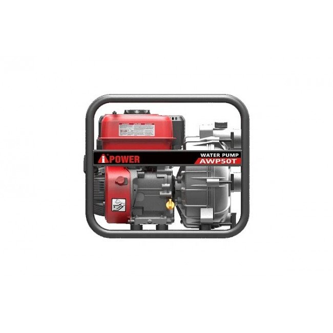 Мотопомпа бензиновая для грязной воды A-iPower AWP50T