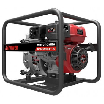 Мотопомпа бензиновая для сильно загрязненной воды A-iPower AWP50TX