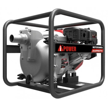 Мотопомпа бензиновая для сильно загрязненной воды A-iPower AWP50TX