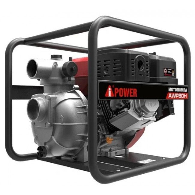 Мотопомпа бензиновая высоконапорная A-iPower AWP80Н