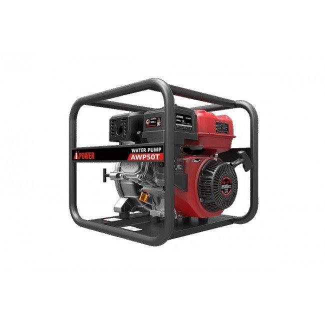 Мотопомпа бензиновая для грязной воды A-iPower AWP80T