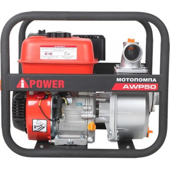 Мотопомпа бензиновая для чистой воды A-iPower AWP50