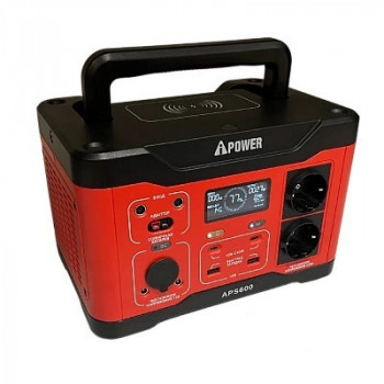 Аккумуляторная портативная электростанция A-iPower APS600