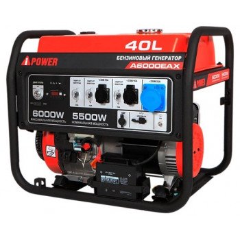 Бензиновый генератор A-iPower A6000EAX
