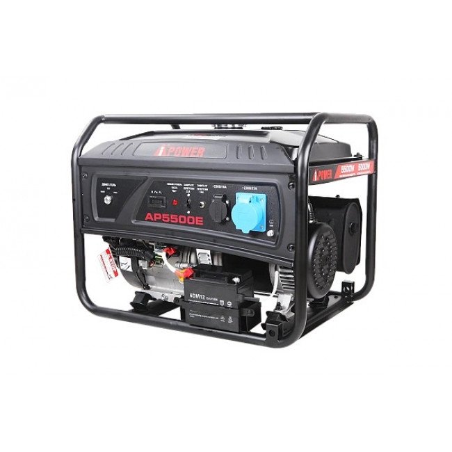 Бензиновый генератор A-iPower lite AР5500E с подключением АВР