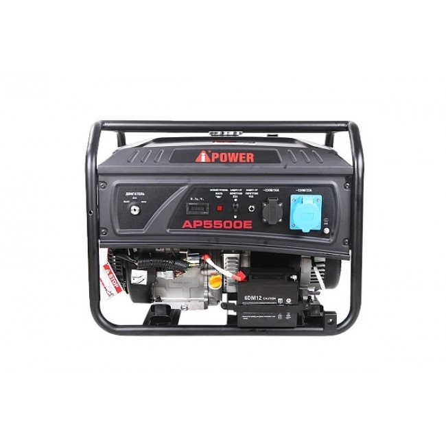 Бензиновый генератор A-iPower lite AР5500E с подключением АВР