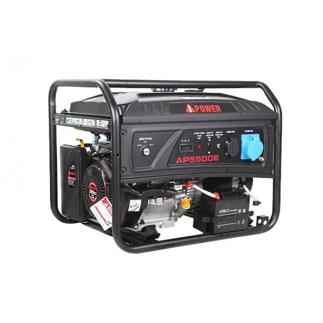 Бензиновый генератор A-iPower lite AР5500E с подключением АВР