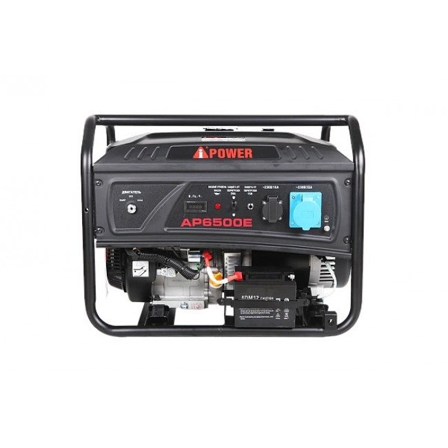 Бензиновый генератор A-iPower lite AР6500E с подключением АВР