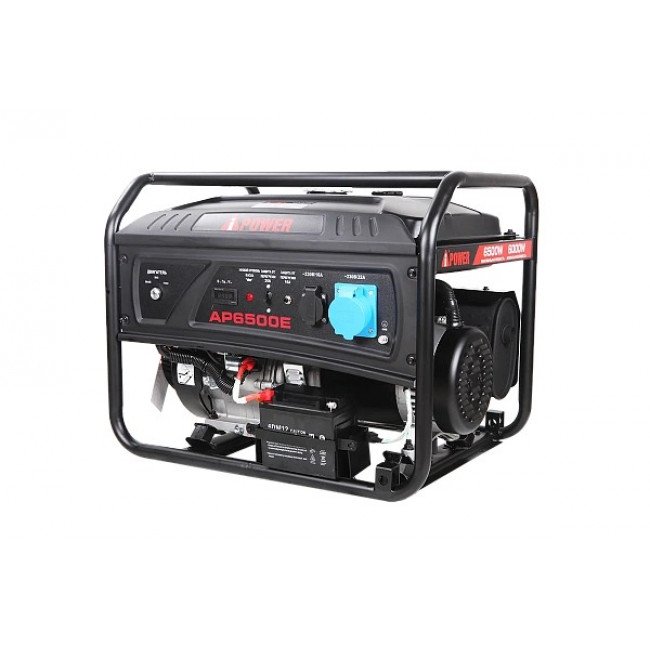 Бензиновый генератор A-iPower lite AР6500E с подключением АВР