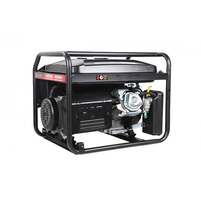 Бензиновый генератор A-iPower lite AР6500E с подключением АВР